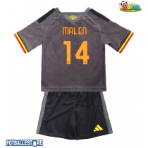 AS Roma Donyell Malen #14 Tredjedraktsett Barn 2026-27 Kortermet (+ Korte bukser)